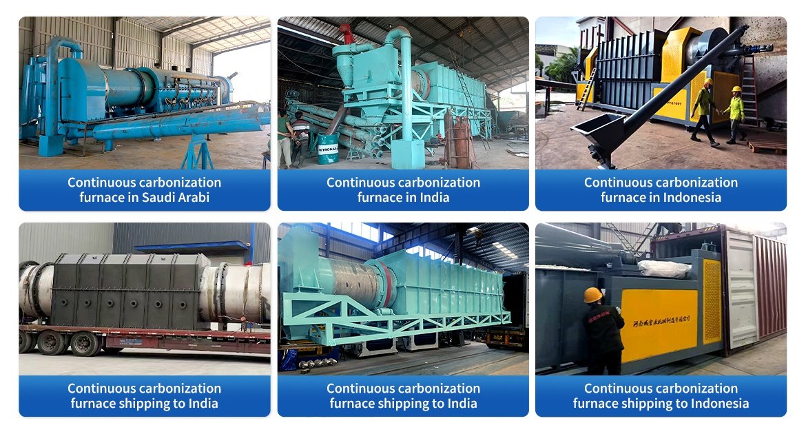 Biomass Charcoal Making Machine Delivery