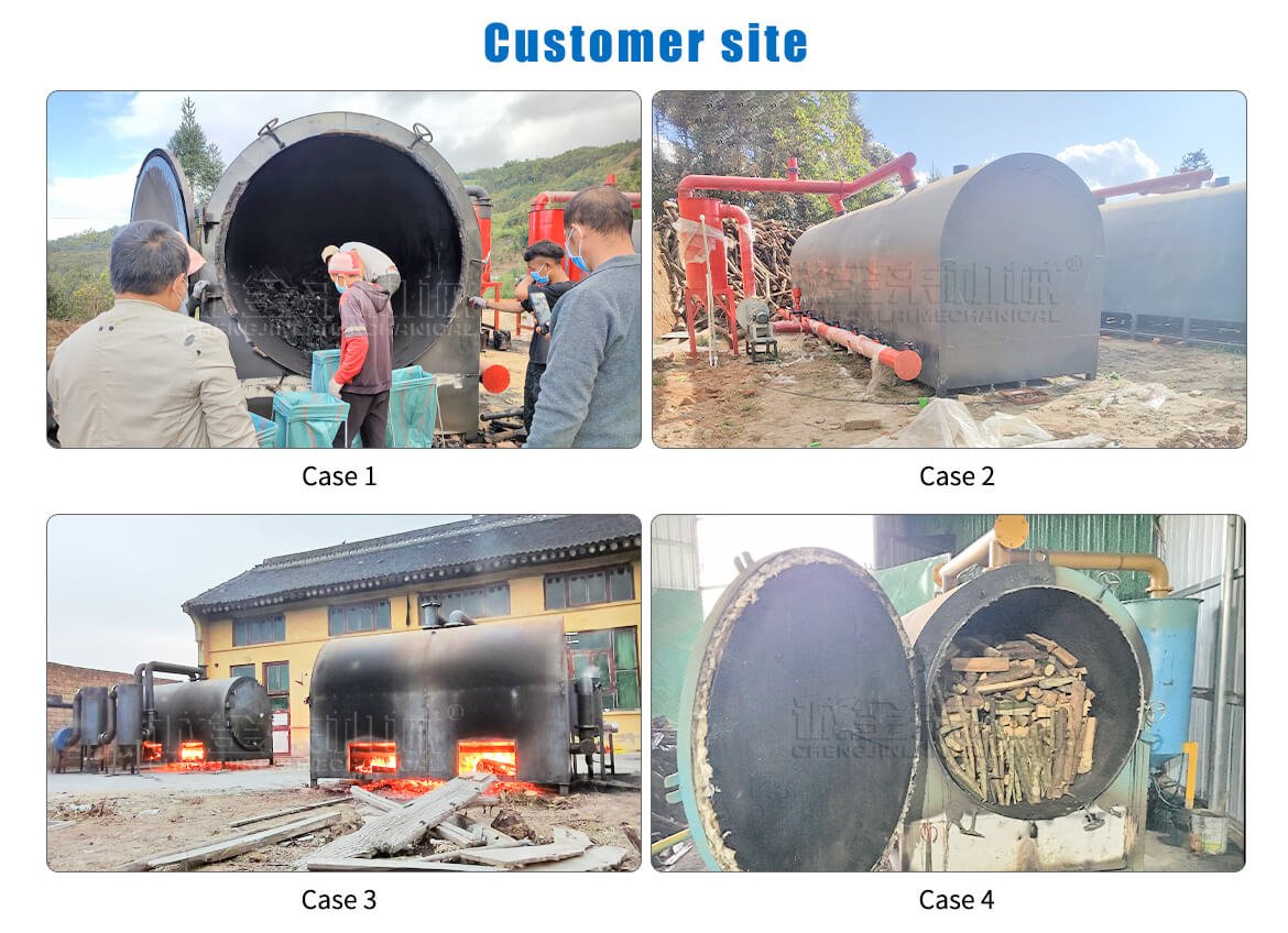 Carbonizaton Furnace Customer Site