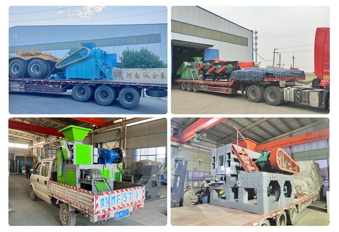Charcoal Briquettes Machine Delivery
