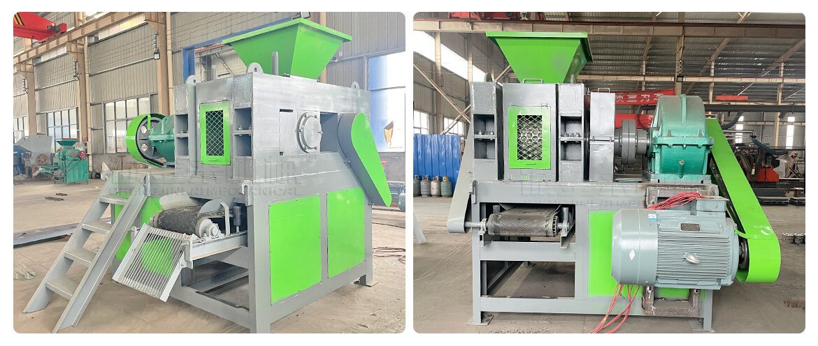Charcoal Briquettes Machine Real Shot-2