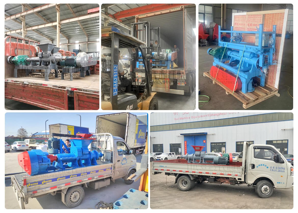 Charcoal Extruder Machine Delivery