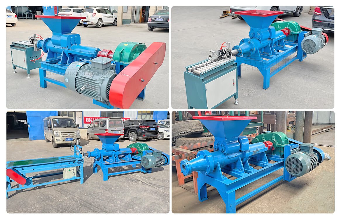 Charcoal Extruder Machine Real Shot 2