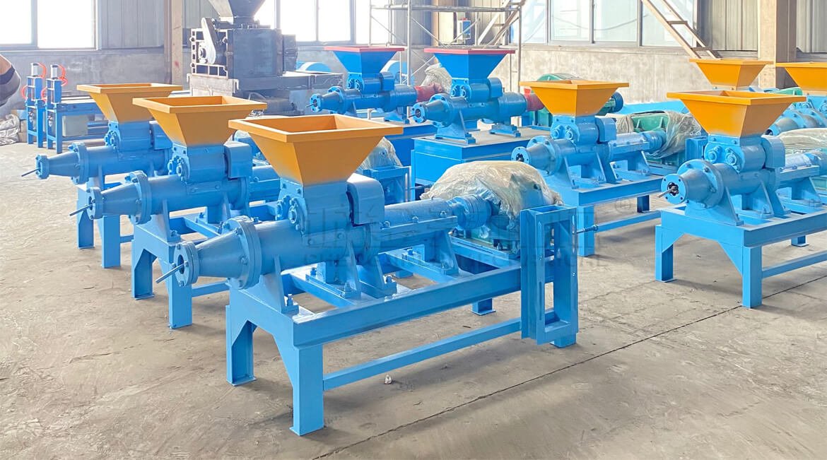 Charcoal Extruder Machine Real Shot