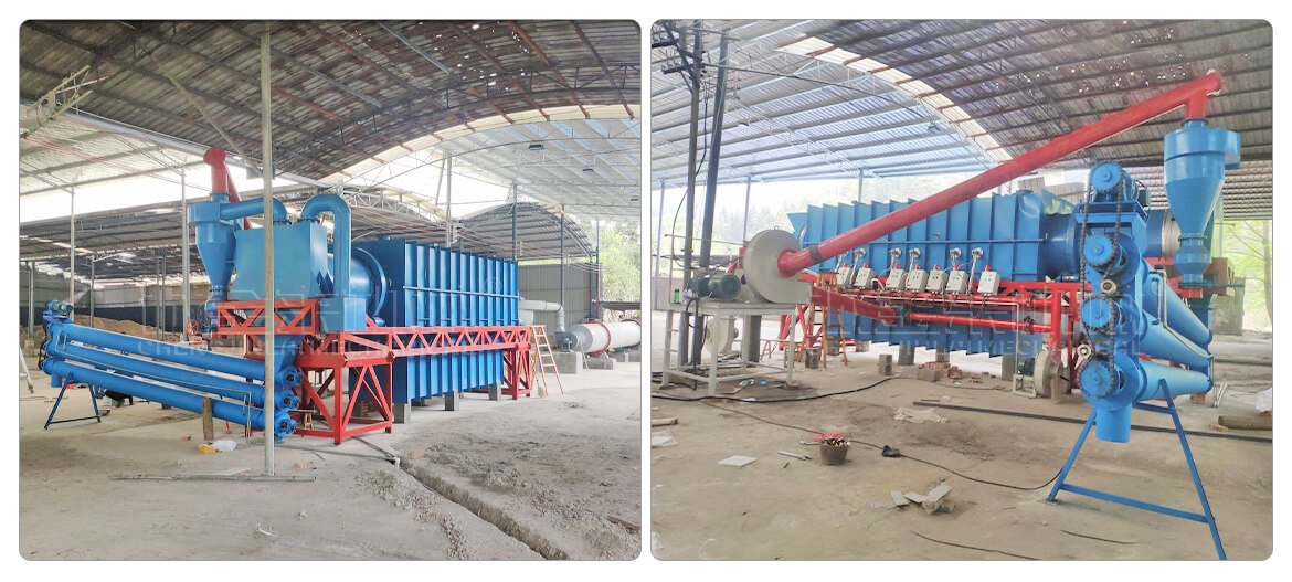 Continuous Carbonization Furnace Customer sites