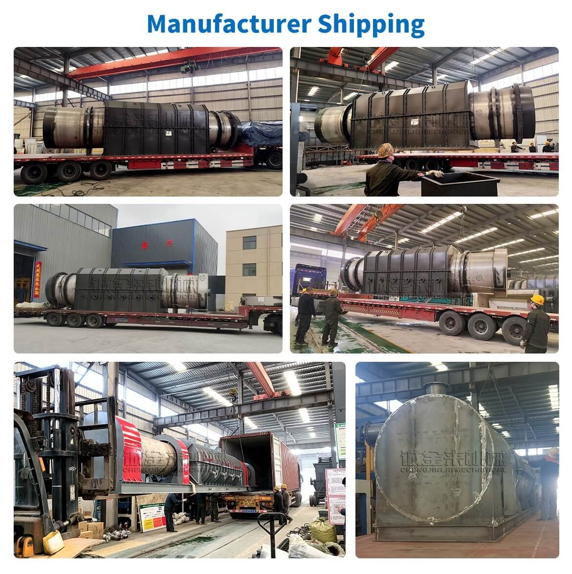 Continuous Carbonization Furnace Machine Charcoal Making Machine Shipping 