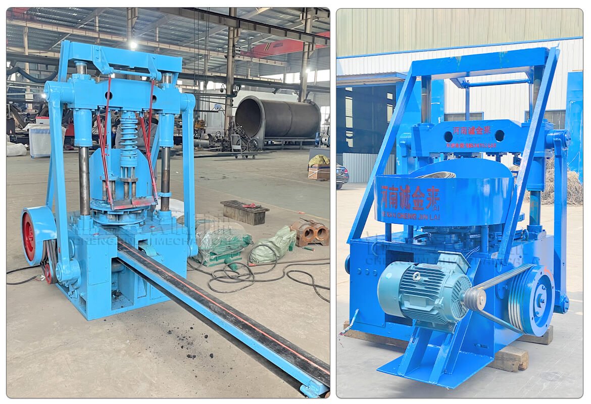 Honeycomb Briquettes Machine Real Shot