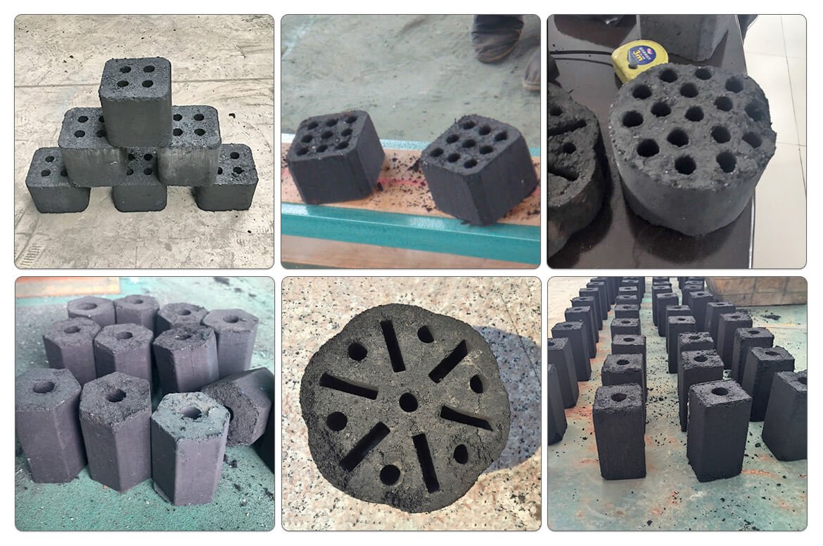 Honeycomb Briquettes Machine Samples