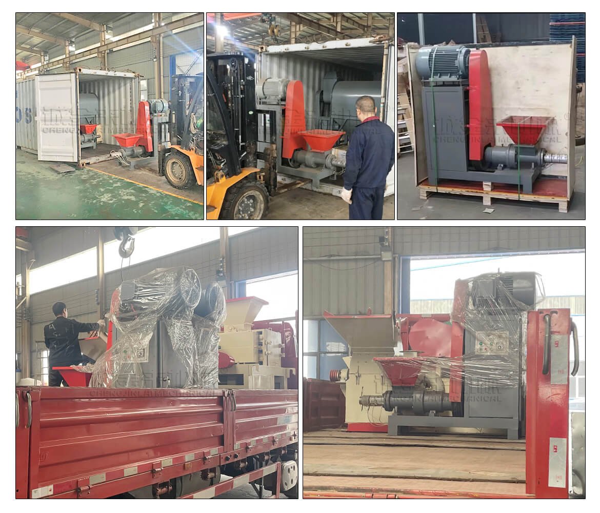Sawdust Briquette Machine Delicery