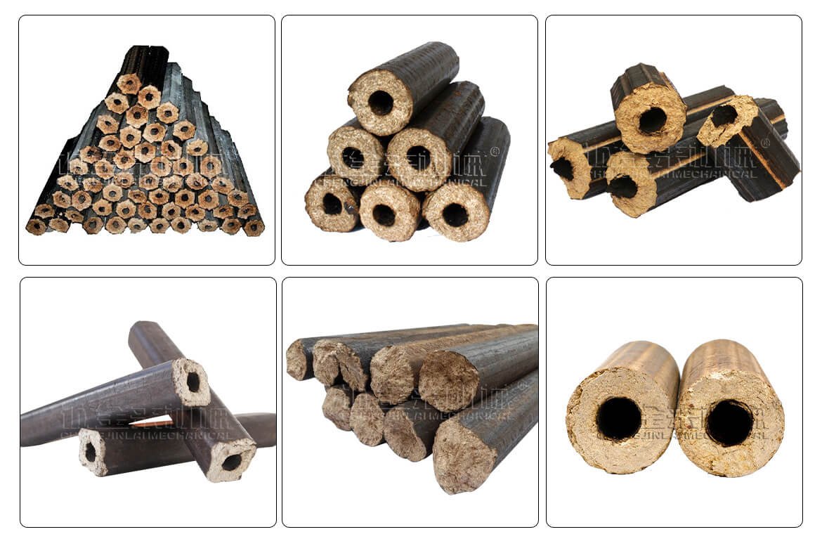 Sawdust Briquette Machine Finished Product