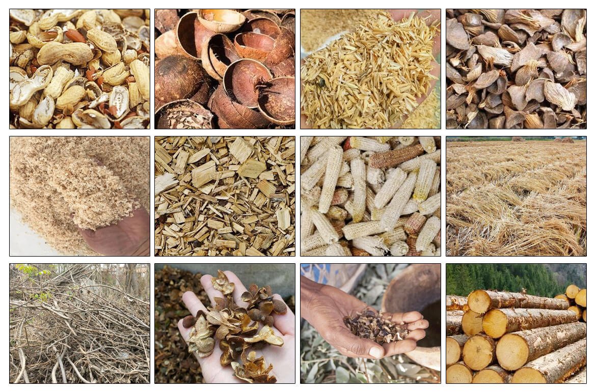Sawdust Briquette Machine Raw Materials