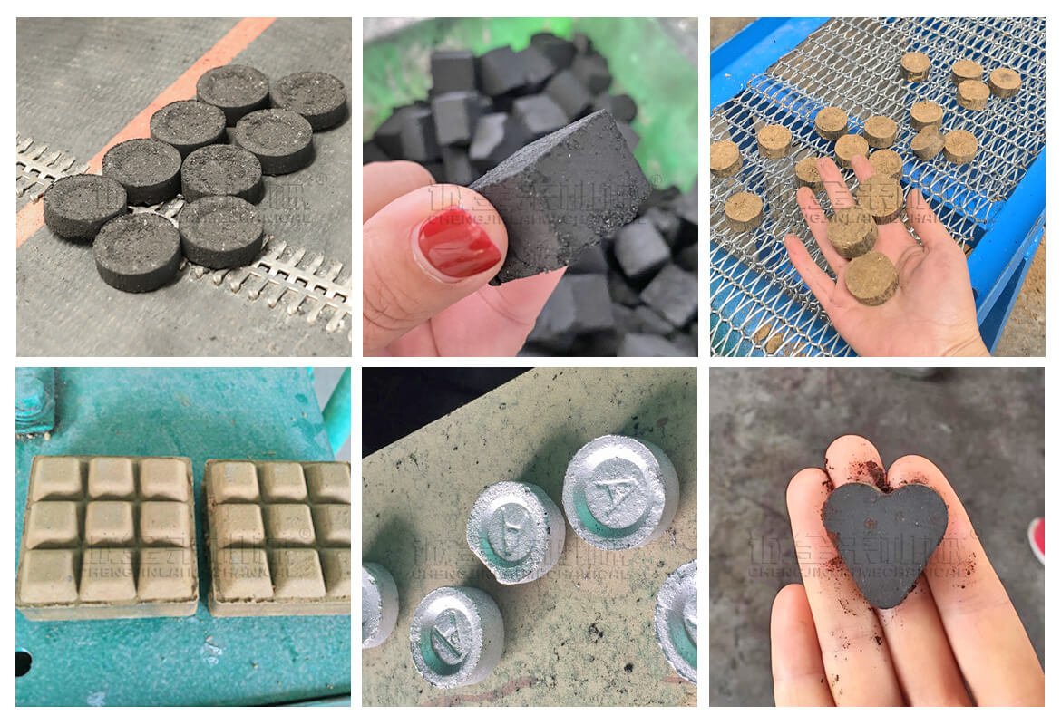Shisha tablet charcoal machine finished product
