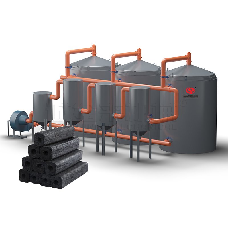  Hoisting Carbonization Furnace