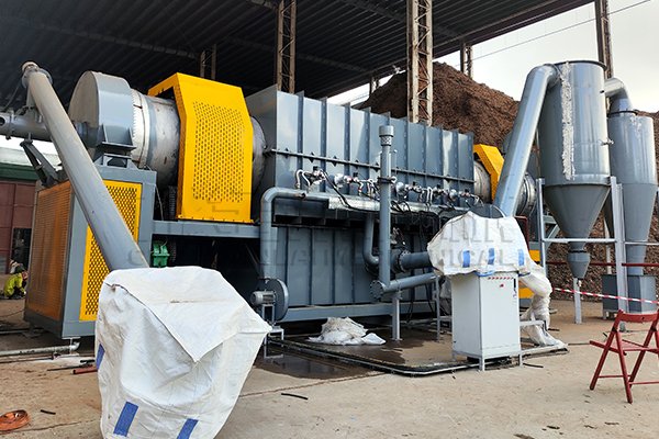 Singapore Wood Waste Charcoal Powder Production Line