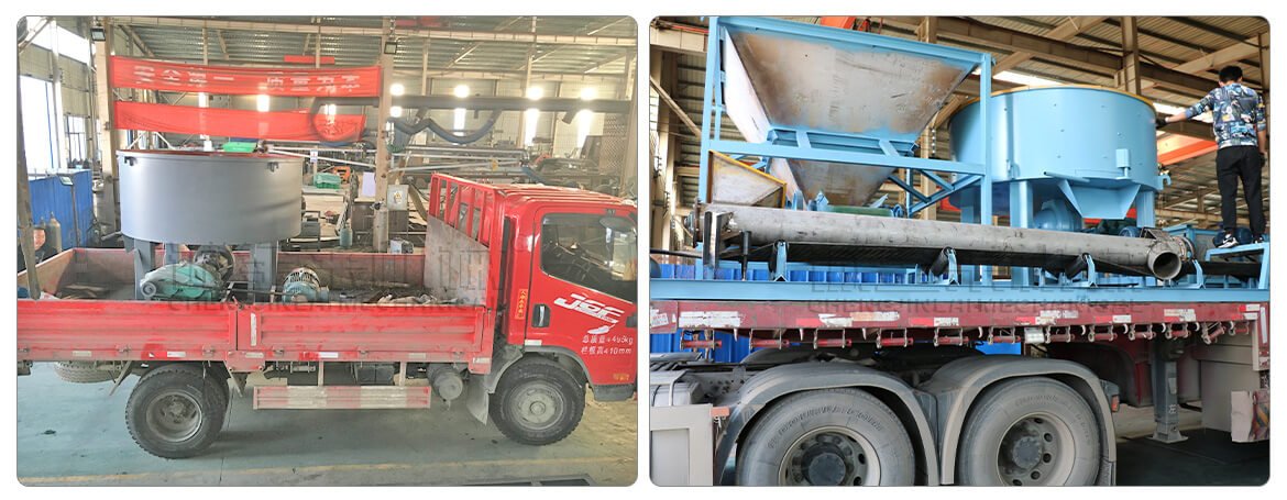 wheel mill mixer delivery