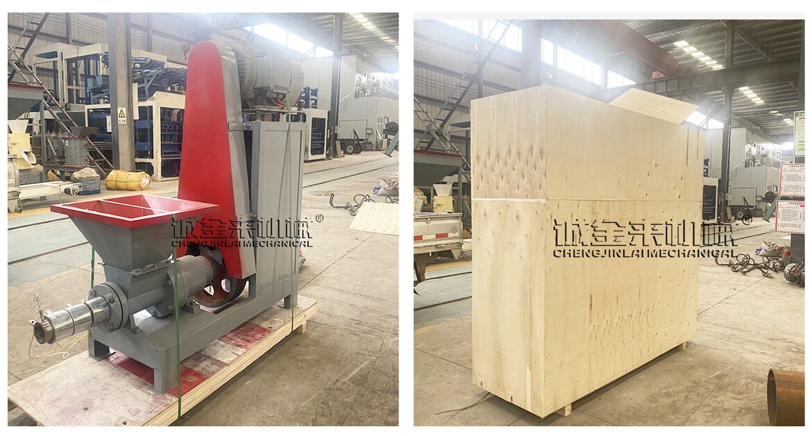 Charcoal Extruder Machine Shipped To Indonesia-2