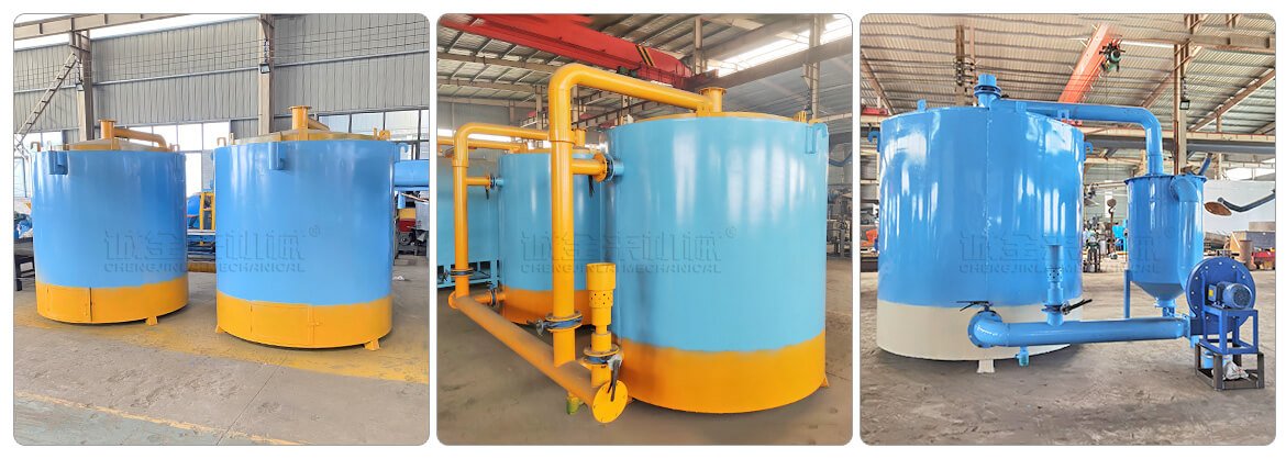 Hoisting carbonization furnace to Thailand-1