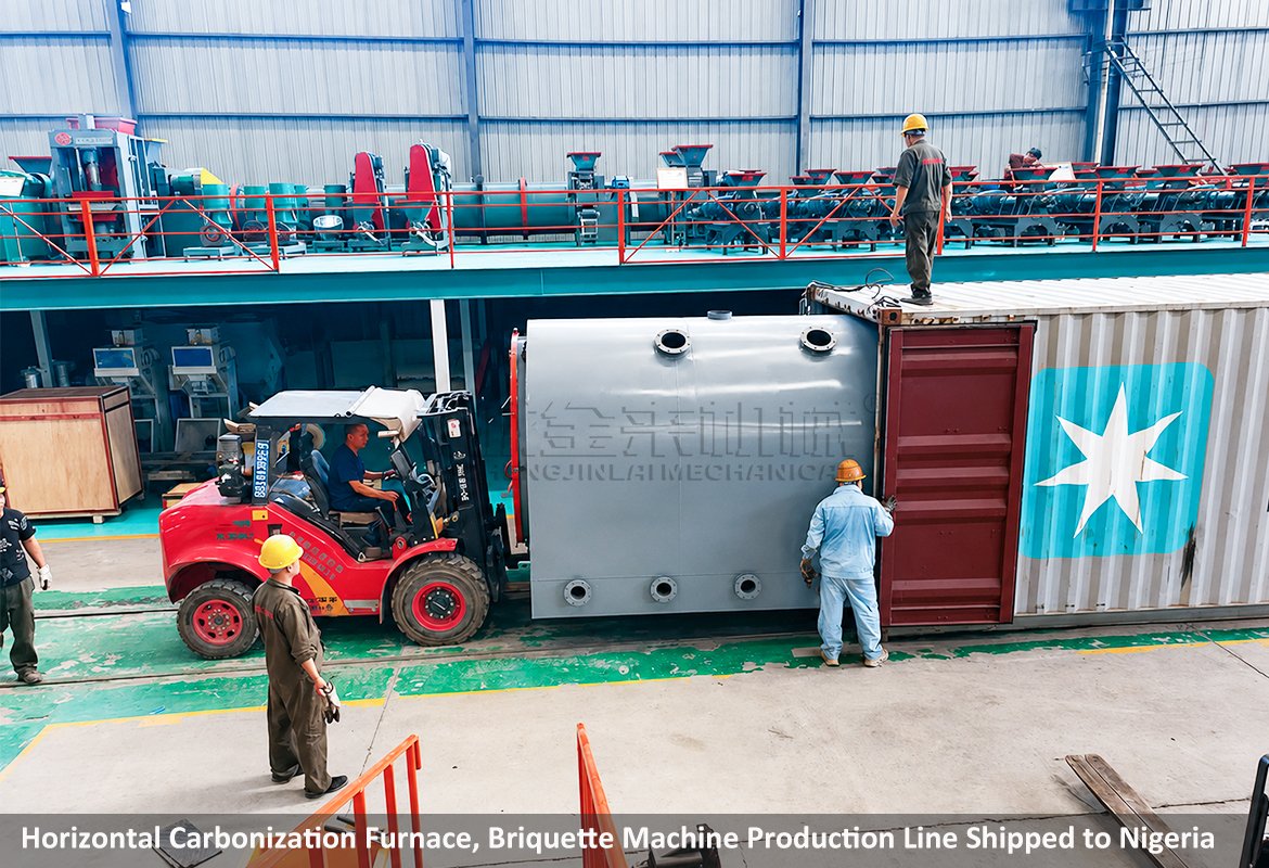 Charcoal Briquette Machine and Coal Rod Machine Ready for Shipment to Nigeria