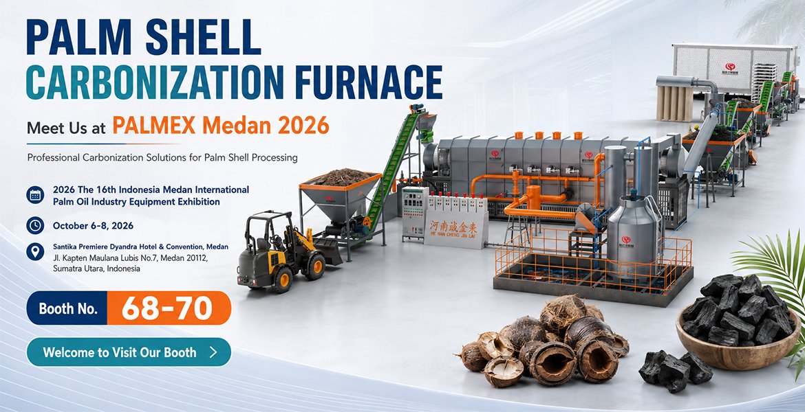 palm-kernel-shell-continuous-carbonization-line